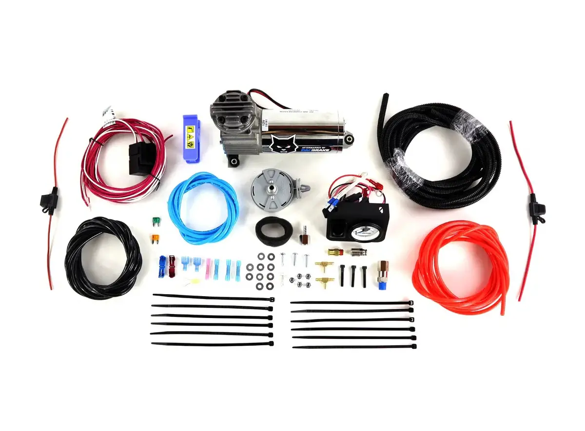 Universal Simultaneous In-Cab Control Kit W/ Mechanical Gauge & Compressor (Hp10135) 1