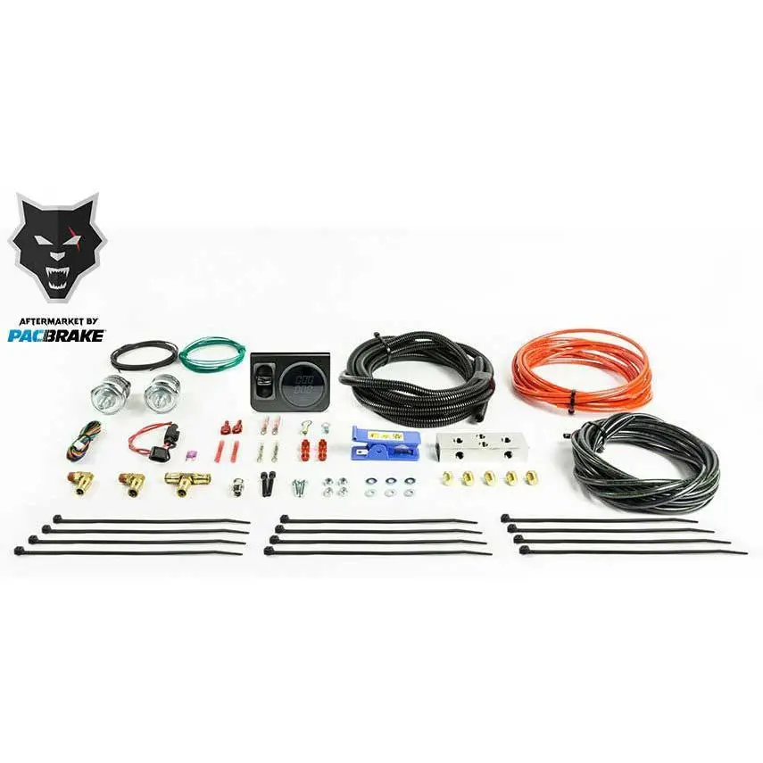Universal Simultaneous Paddle Valve In-Cab Control Kit W/ Digital Gauge (Hp10281) 1