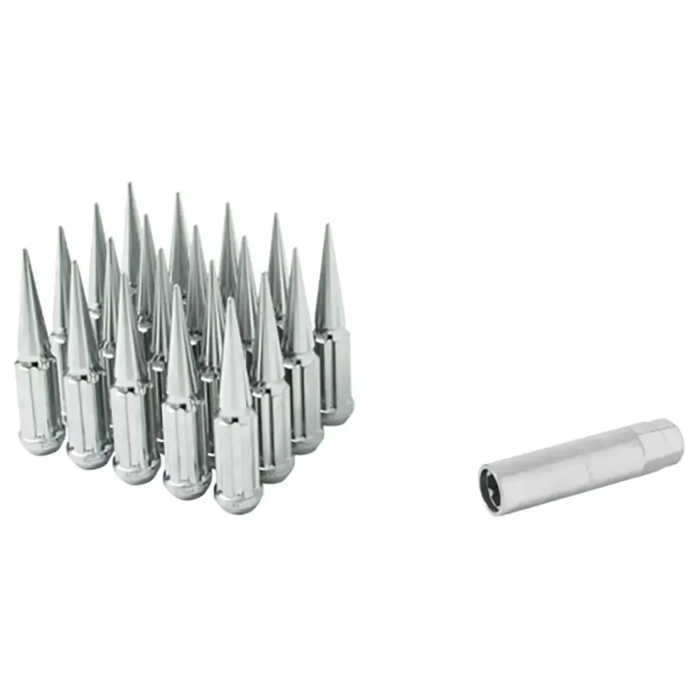 Universal Small Diameter Spline Spike Lug Nut (Spk8-14150) 1