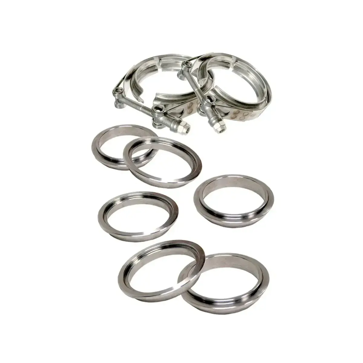 Universal Standard 304 Ss V-Band - 8 Piece Set (2C 3M 3F) 1