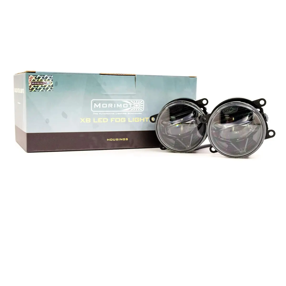 Universal Xb Led Black Fog Lights (Lf060) 1