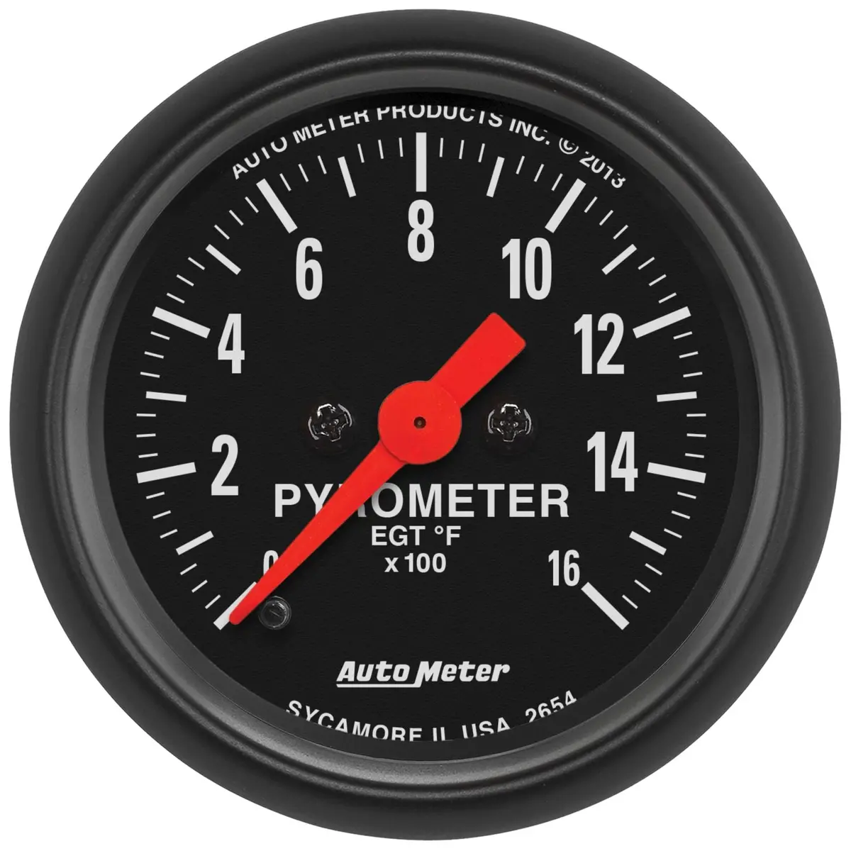 Universal Z-Series 2-1/16" 0-1600 °F Stepper Motor Pyrometer Gauge (2654) 1