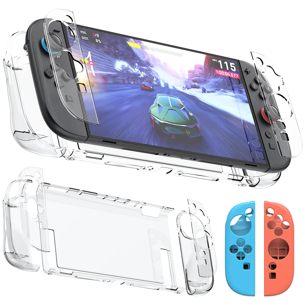 Easysmx® Ergonomic Case Cover Bundle For Switch 2 1