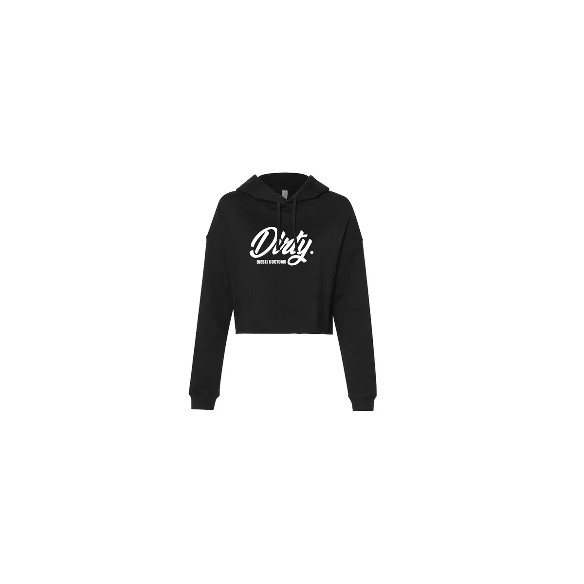 Women's Dirty Diesel Cropped Hoodie 1