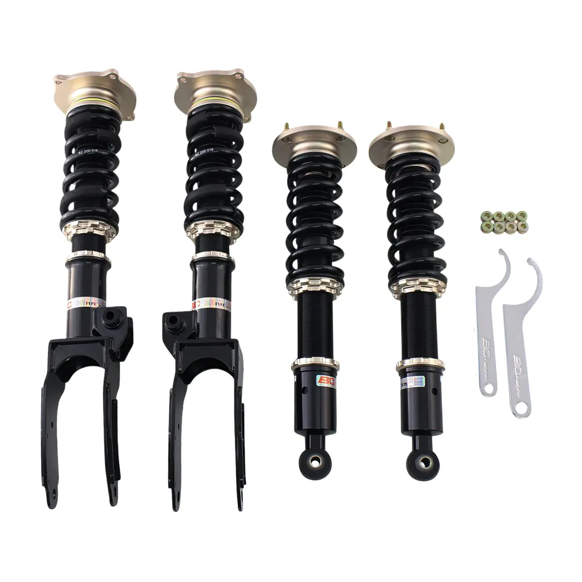 Bc Racing Br Series Coilovers : 04-10 Porsche Cayenne/S (W/O Pasm) Y-01-Br 1