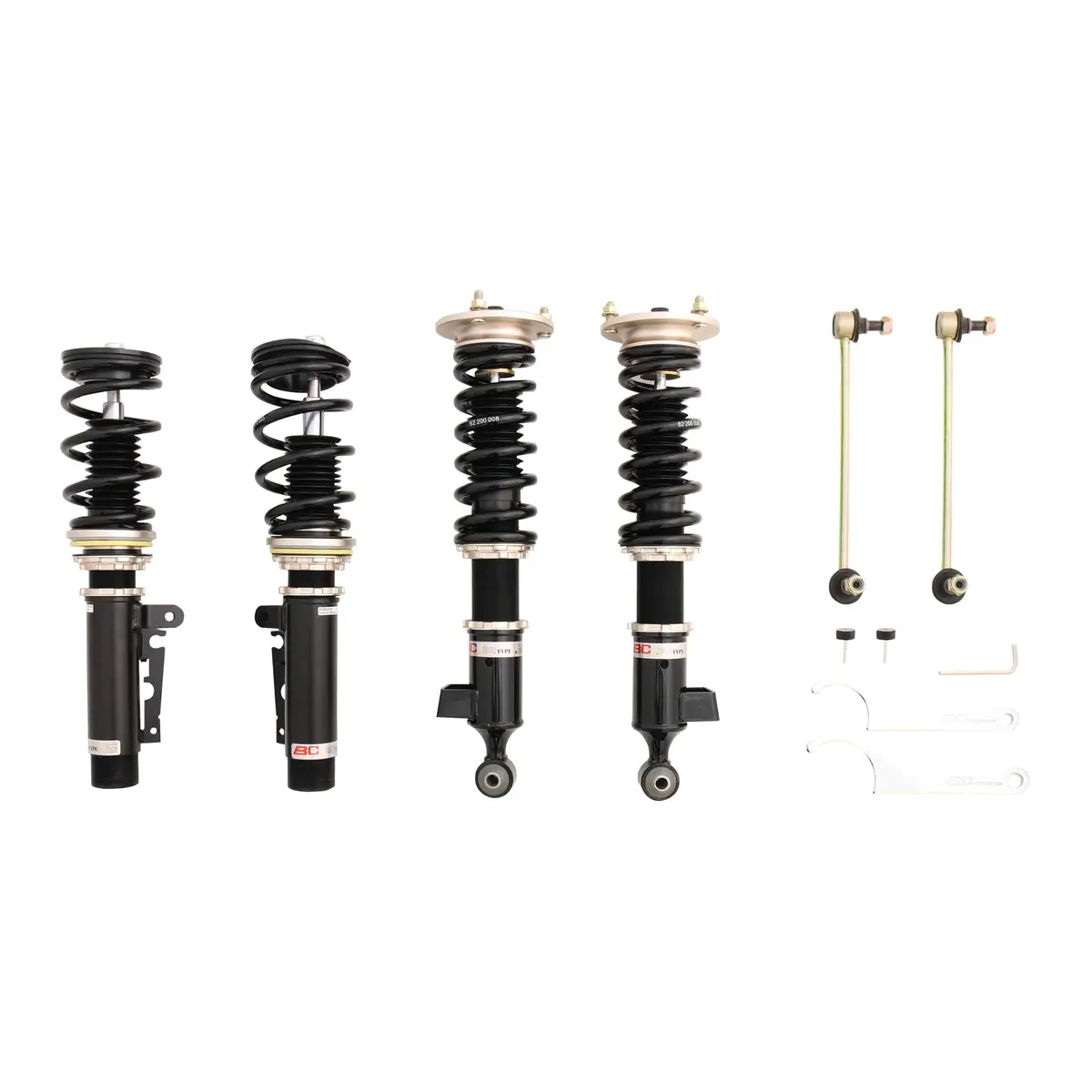 Bc Racing Br Series Coilovers : 01-05 Porsche 911 Turbo Awd Y-02-Br 1