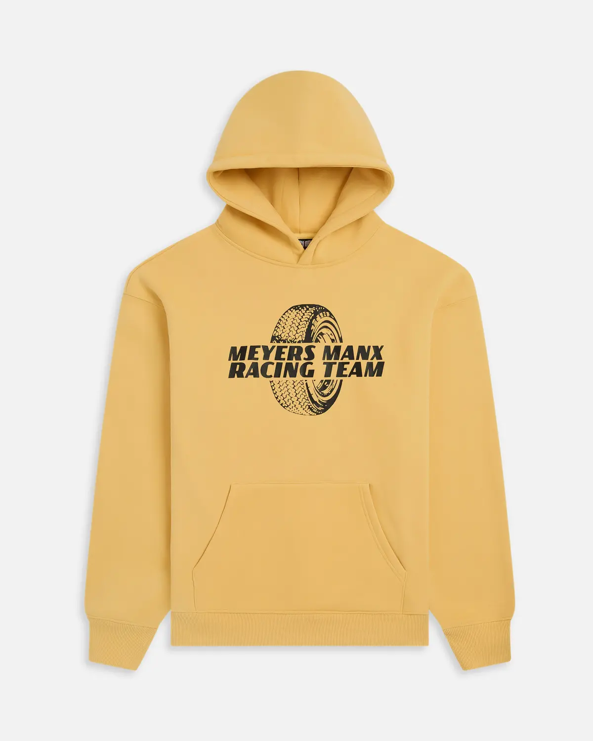 Racing Team Hoodie Yellow 1