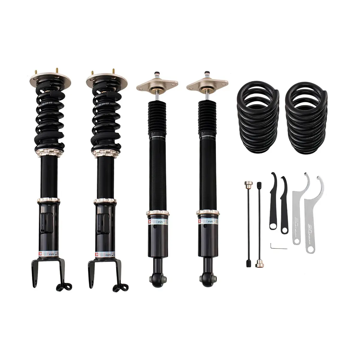 Bc Racing Br Series Coilovers : 11+ Dodge Charger & Srt-8 *Excludes Scat Pack / Hellcat / Demon Z-05-Br 1
