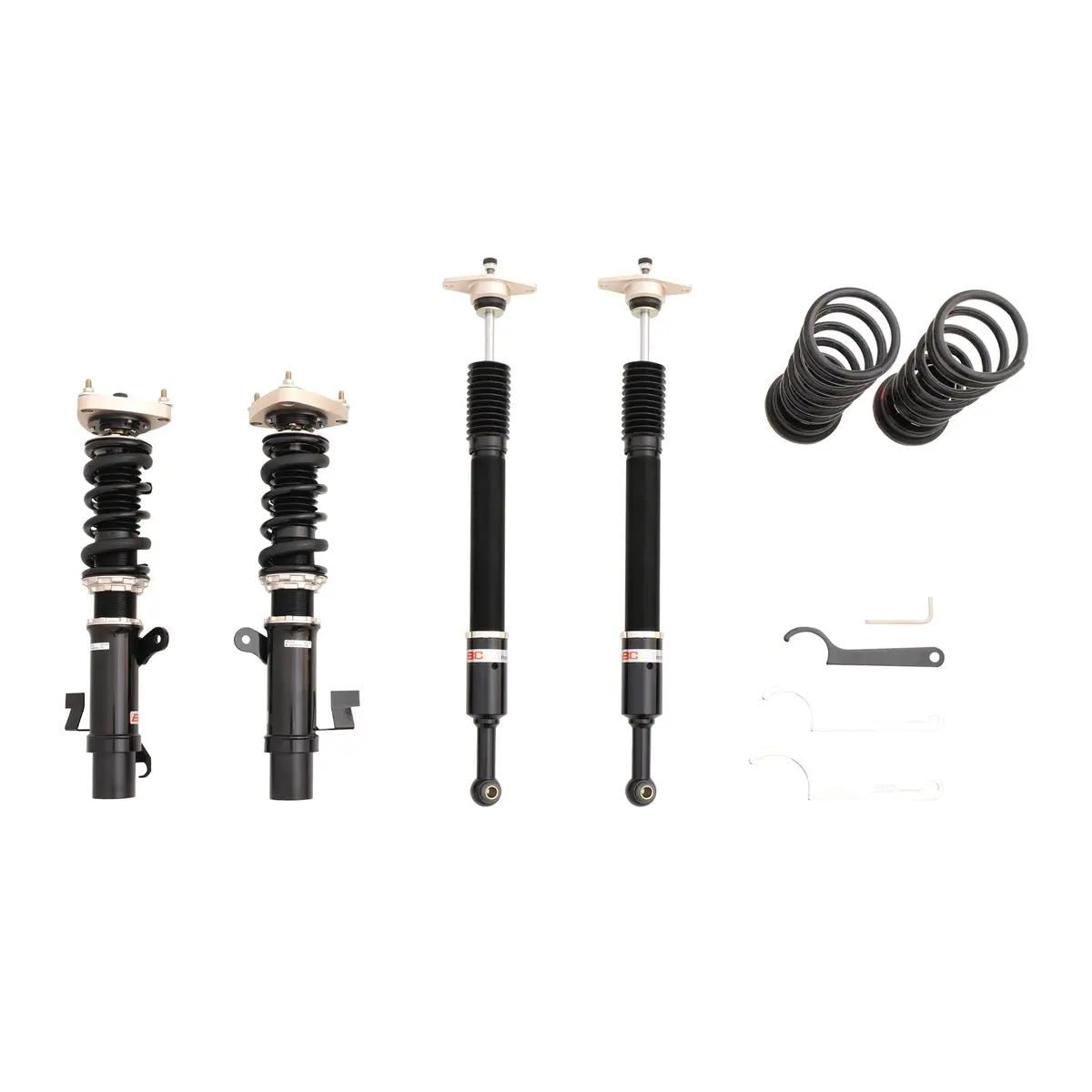 Bc Racing Br Series Coilovers : 05-11 Volvo S40/V50 Fwd Zg-03-Br 1