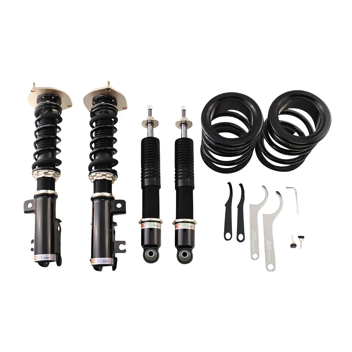 Bc Racing Br Series Coilovers : 01-07 Volvo V70 Fwd Zg-06-Br 1