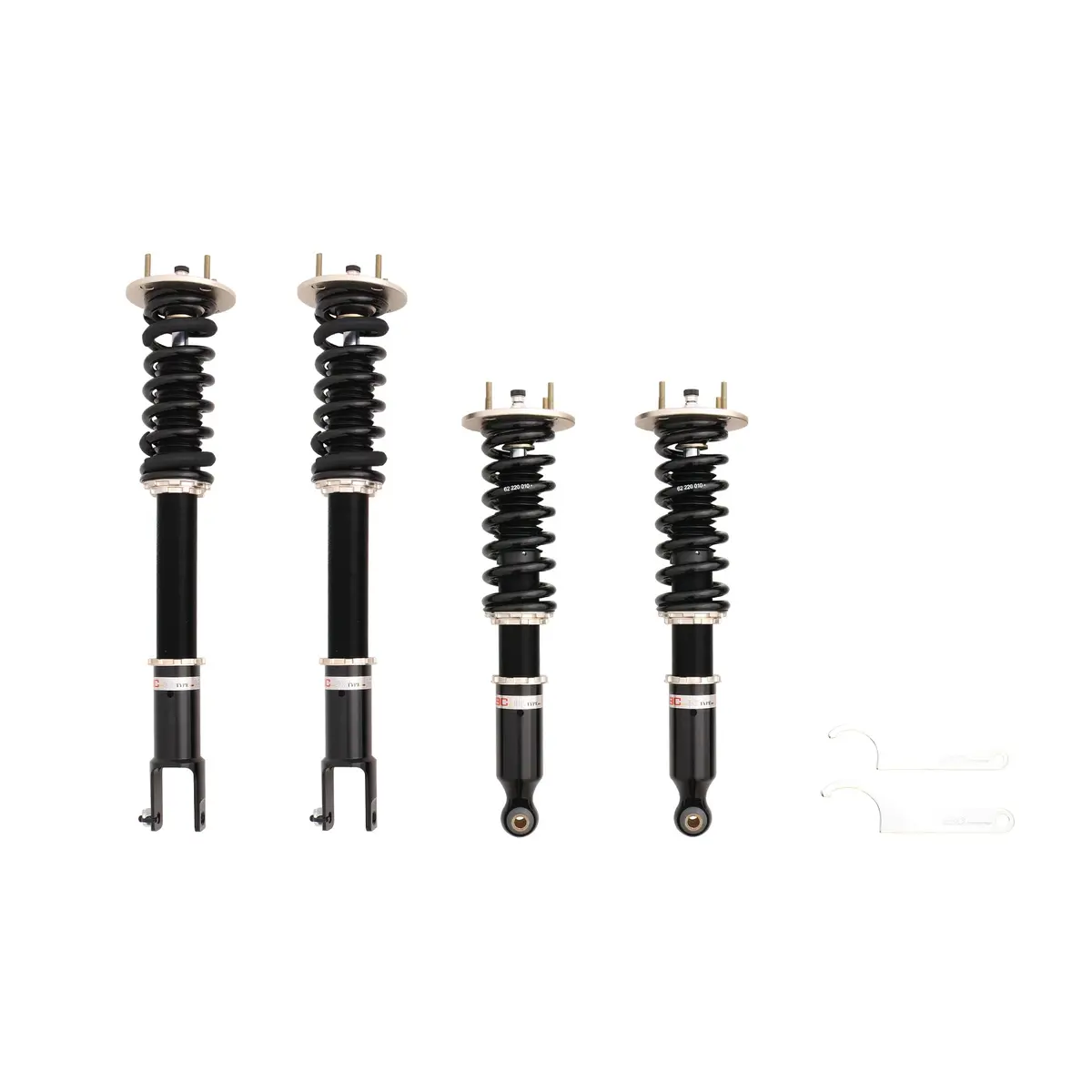 Bc Racing Br Series Coilovers : 03-09 Jaguar Xj Zx-02-Br 1