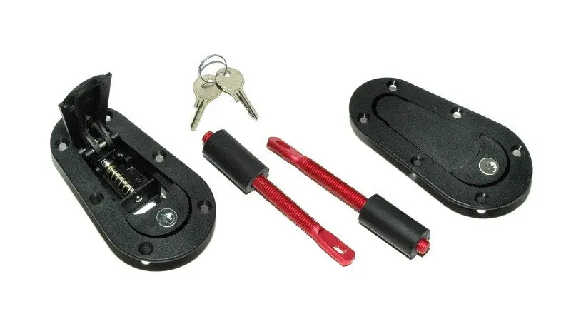 Aerocatch Plus Flush Lightweight Hood Pins (Non-Locking) 1