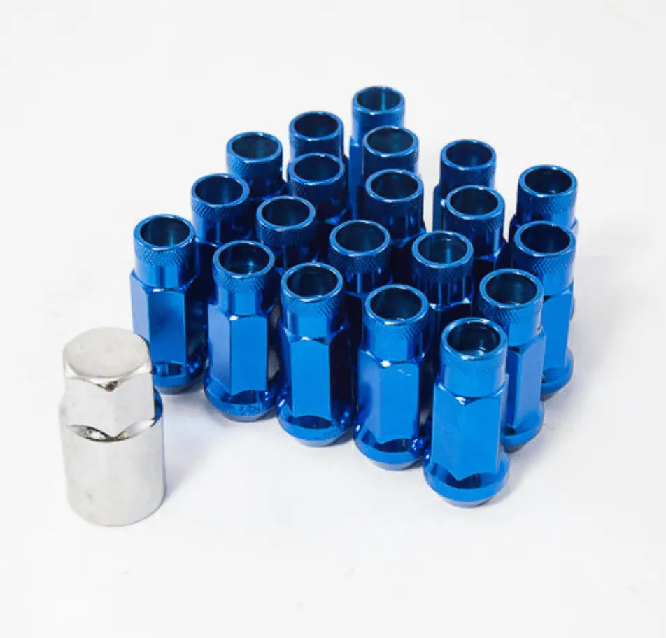 Aodhan Xt51 Open Ended Lugnuts - Blue 1