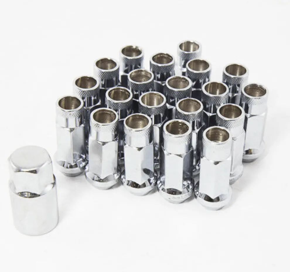 Aodhan Xt51 Open Ended Lugnuts - Chrome 1