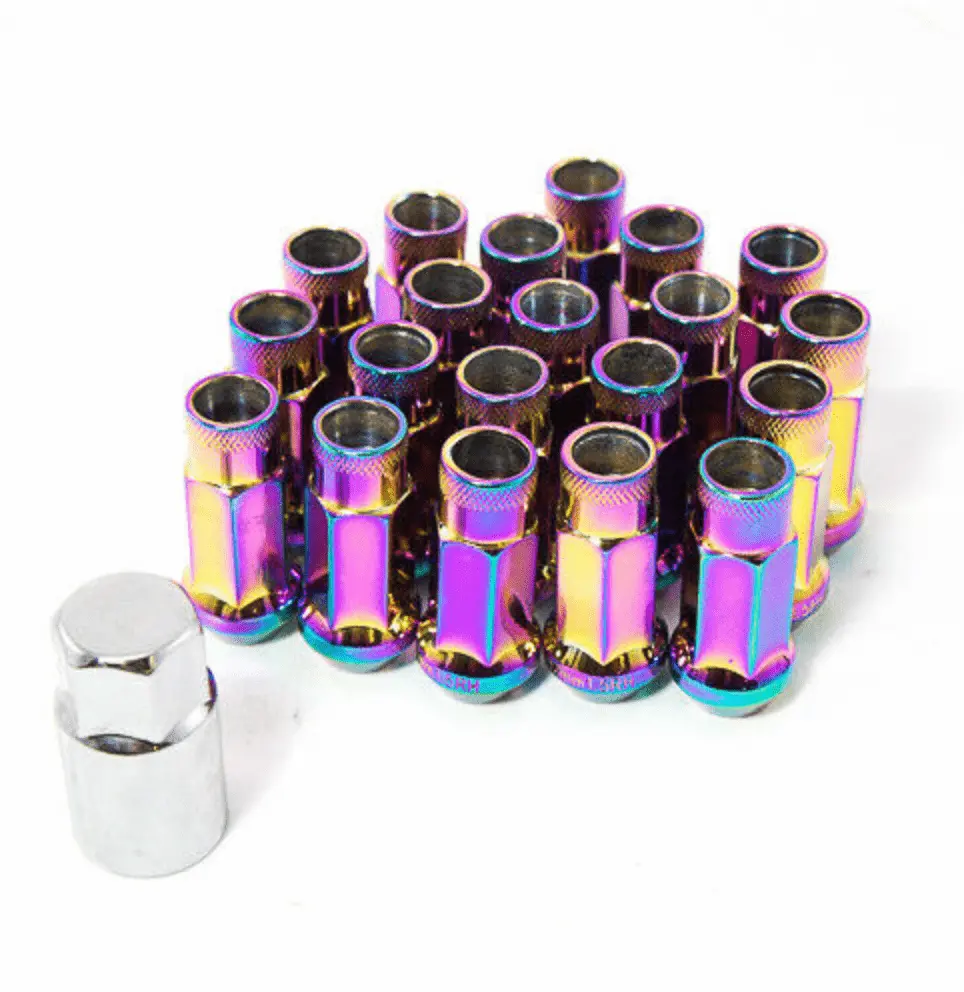 Aodhan Xt51 Open Ended Lugnuts - Neochrome 1
