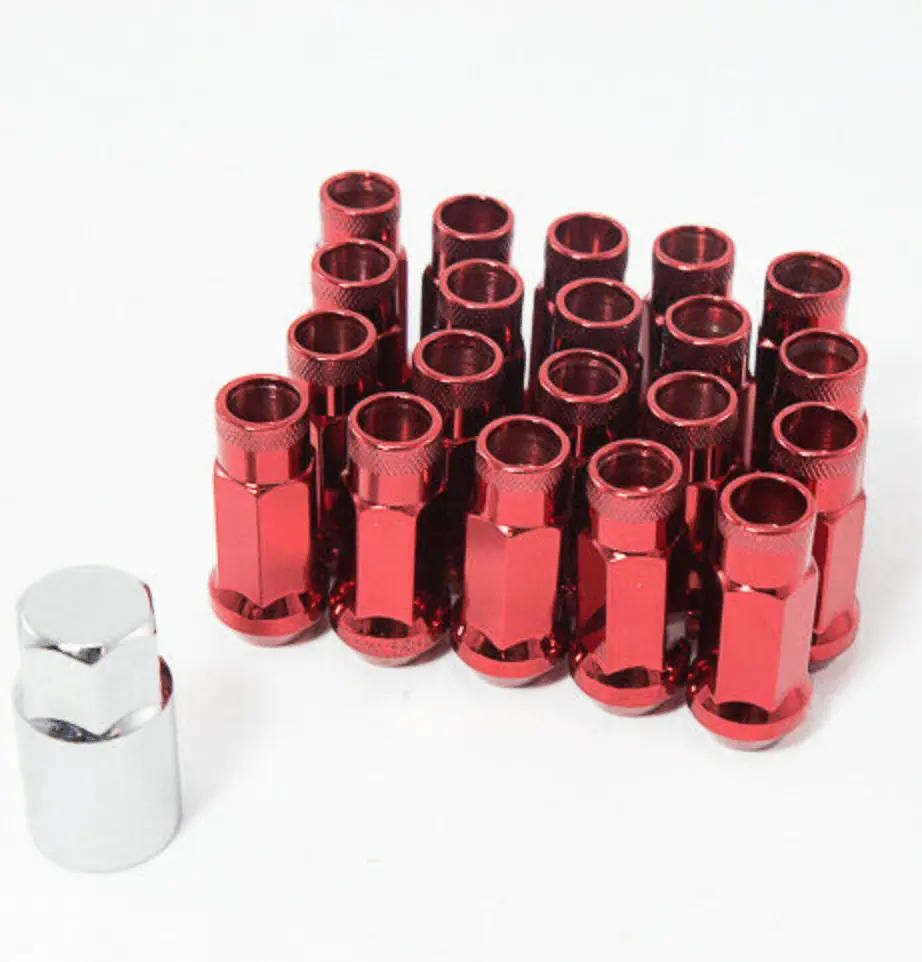 Aodhan Xt51 Open Ended Lugnuts - Red 1