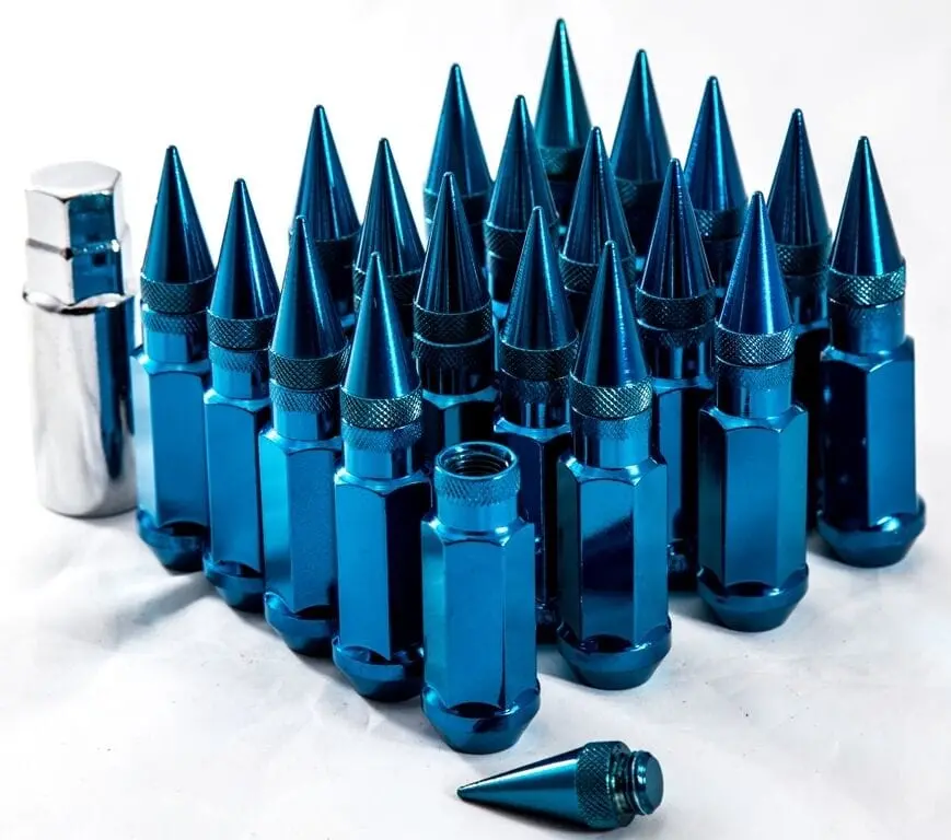 Aodhan Xt92 Lugnuts - Blue 1