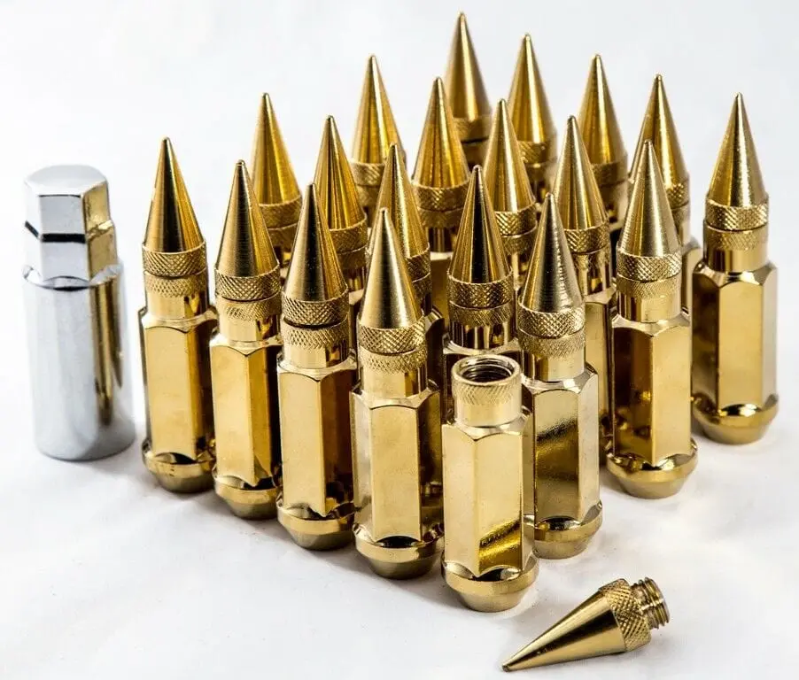 Aodhan Xt92 Lugnuts - Gold 1