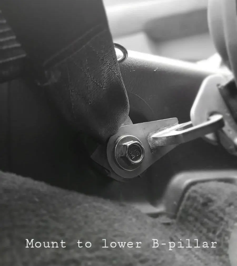 Braum Universal Mounting Harness Bracket – B Pillar (Brac-Dpsb) 2