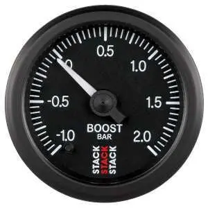 Stack 52Mm Professional Stepper Motor Analogue Boost Pressure Gauge 1