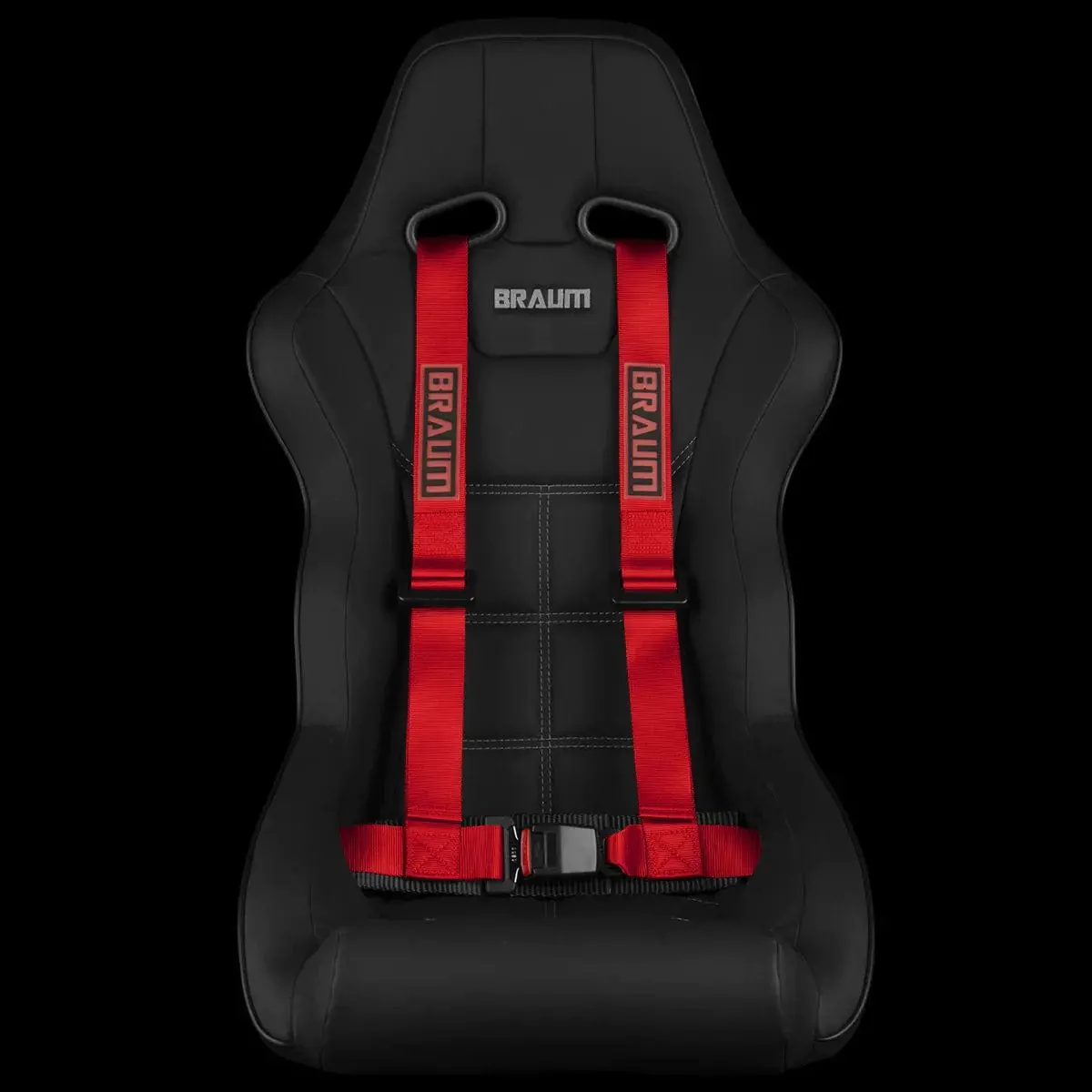 4 Point 2" Racing Harness - Red 1