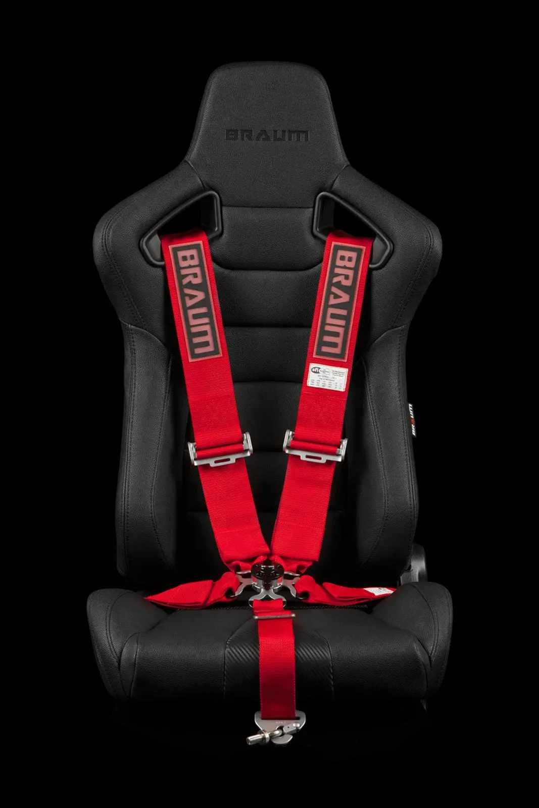 Braum Racing 5 Pt – Sfi 16.1 Racing Harness (Red) 1
