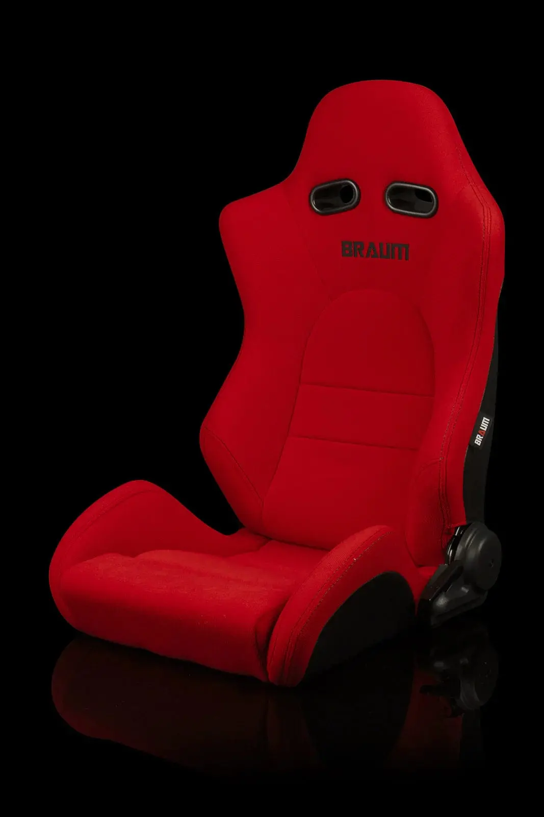 Advan Series Sport Racing Seats Red Jacquard / Black Stitching 1