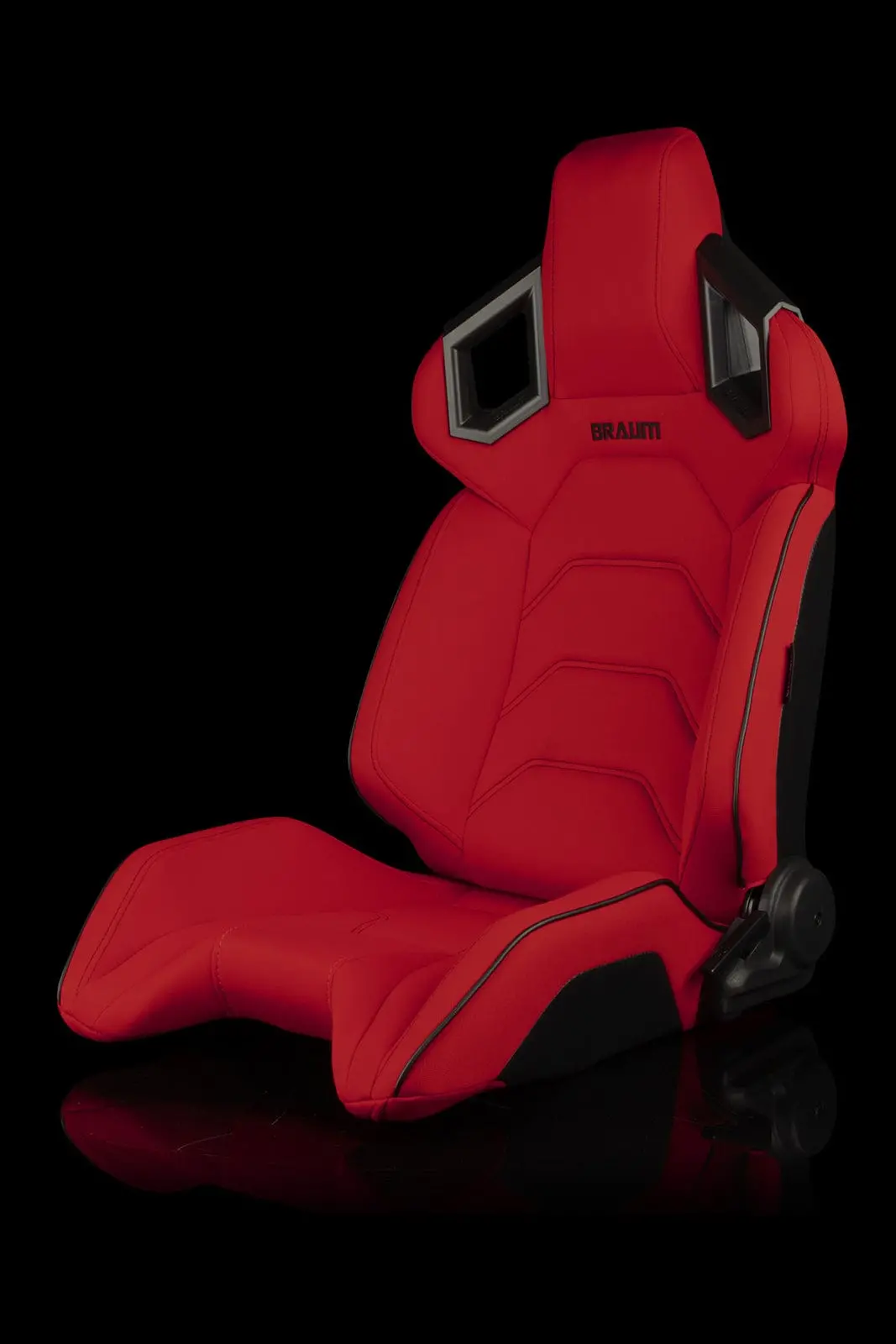 Alpha-X Series Racing Seats (Red Cloth) – Pair 1