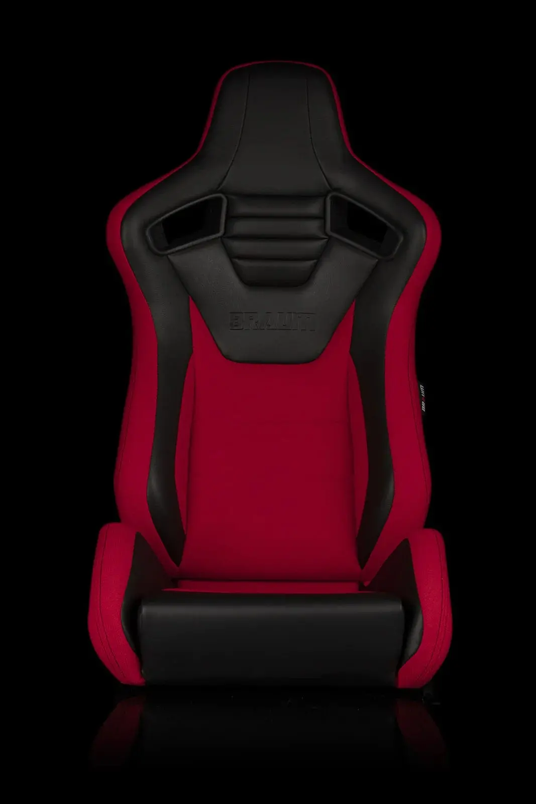 Elite-S Series Sport Seats - Black & Red 2