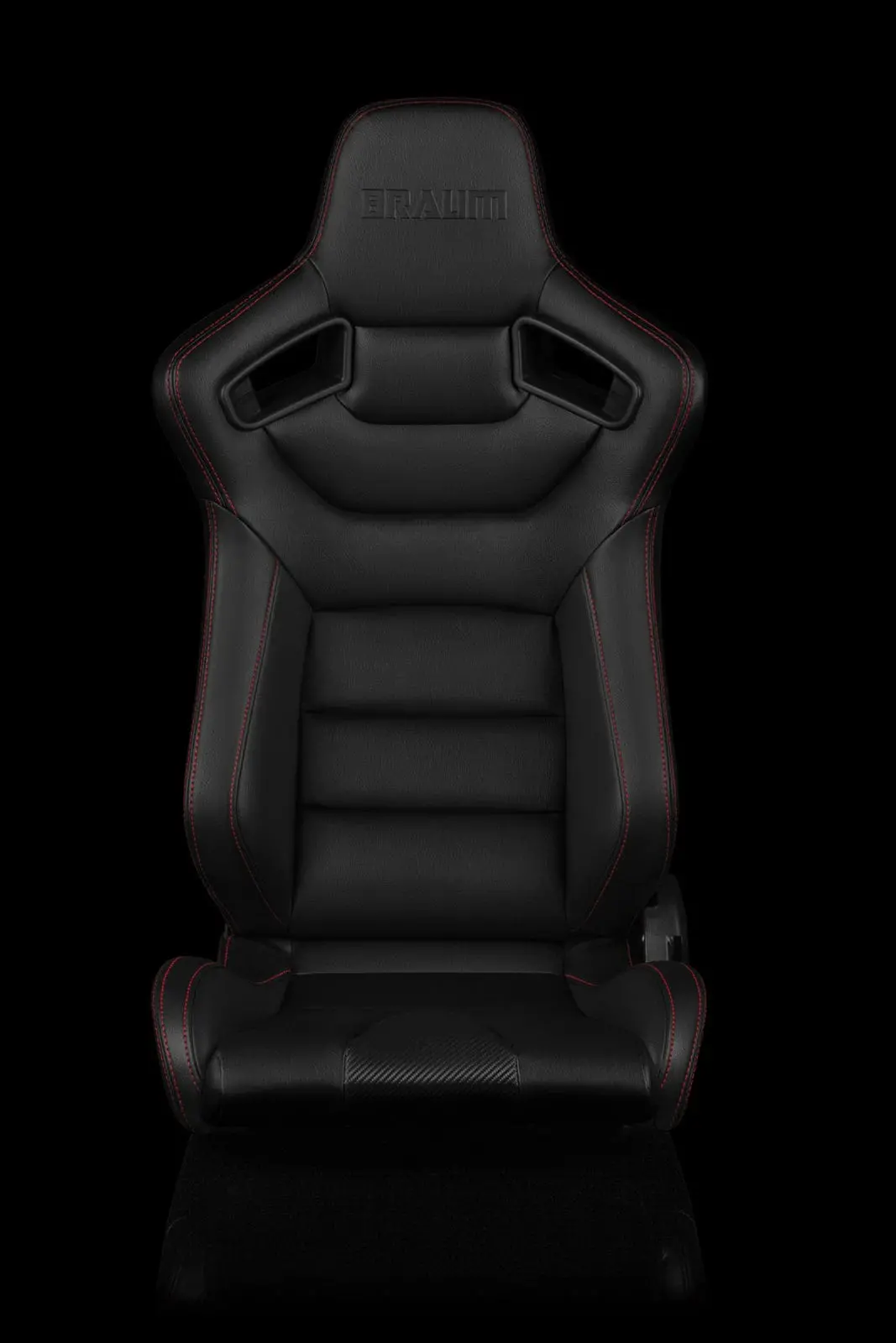 Elite Series Racing Seats (Red Stitching) – Pair 1