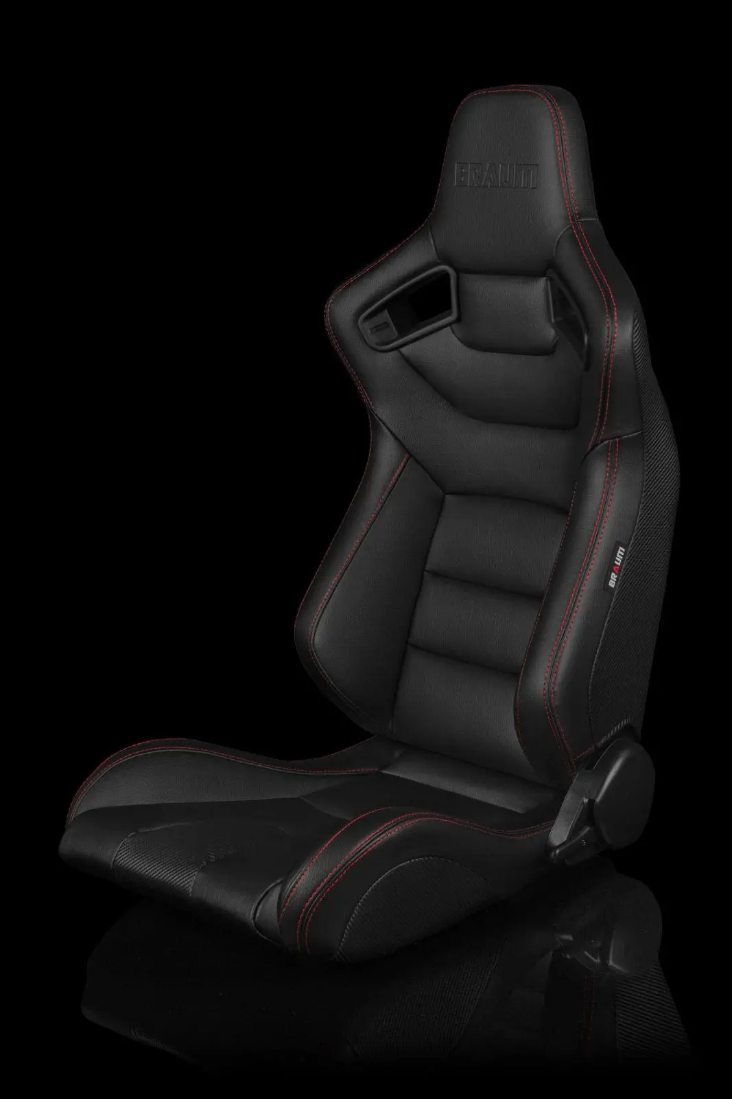 Elite Series Racing Seats (Red Stitching) – Pair 2
