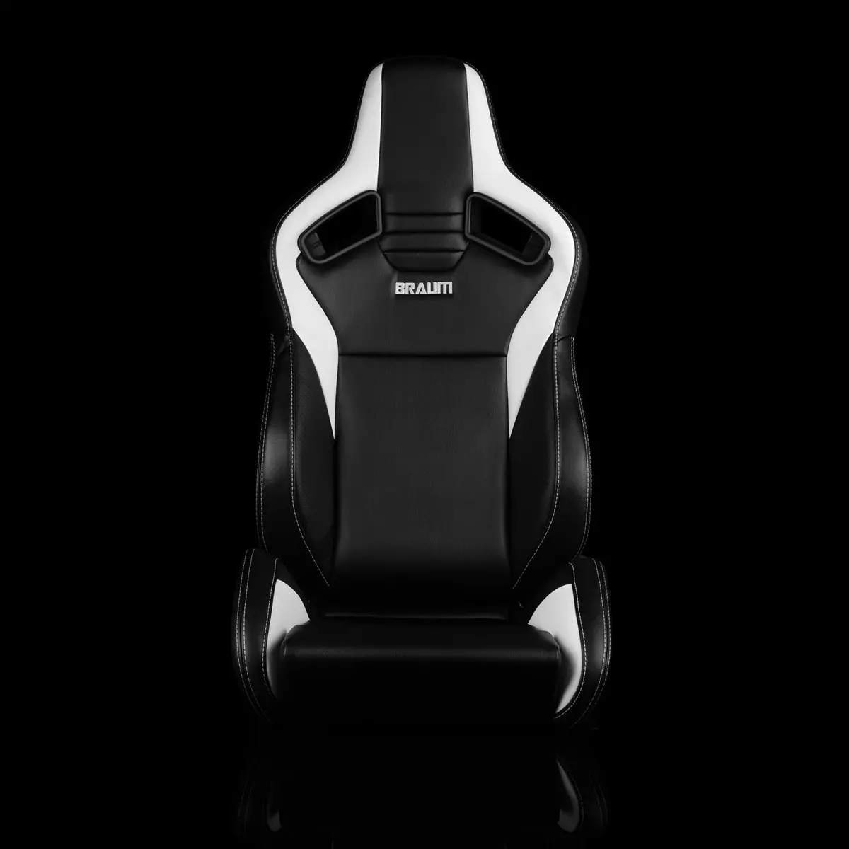 Elite V2 Series Sport Seats - Black & White 1