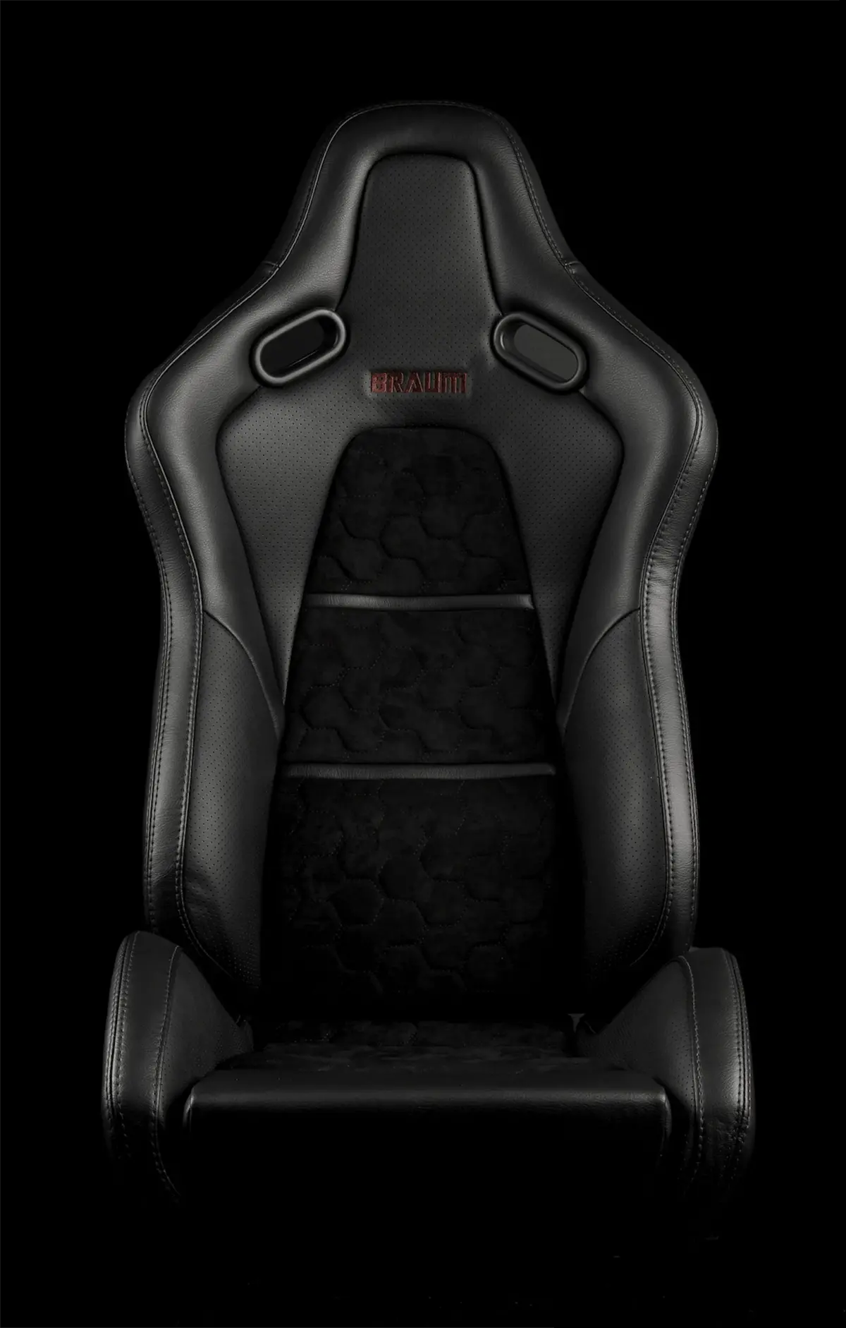 Falcon-S Composite Carbon Fiber Honeycomb Shell Reclining Seats - Black Alcantara Inserts 2