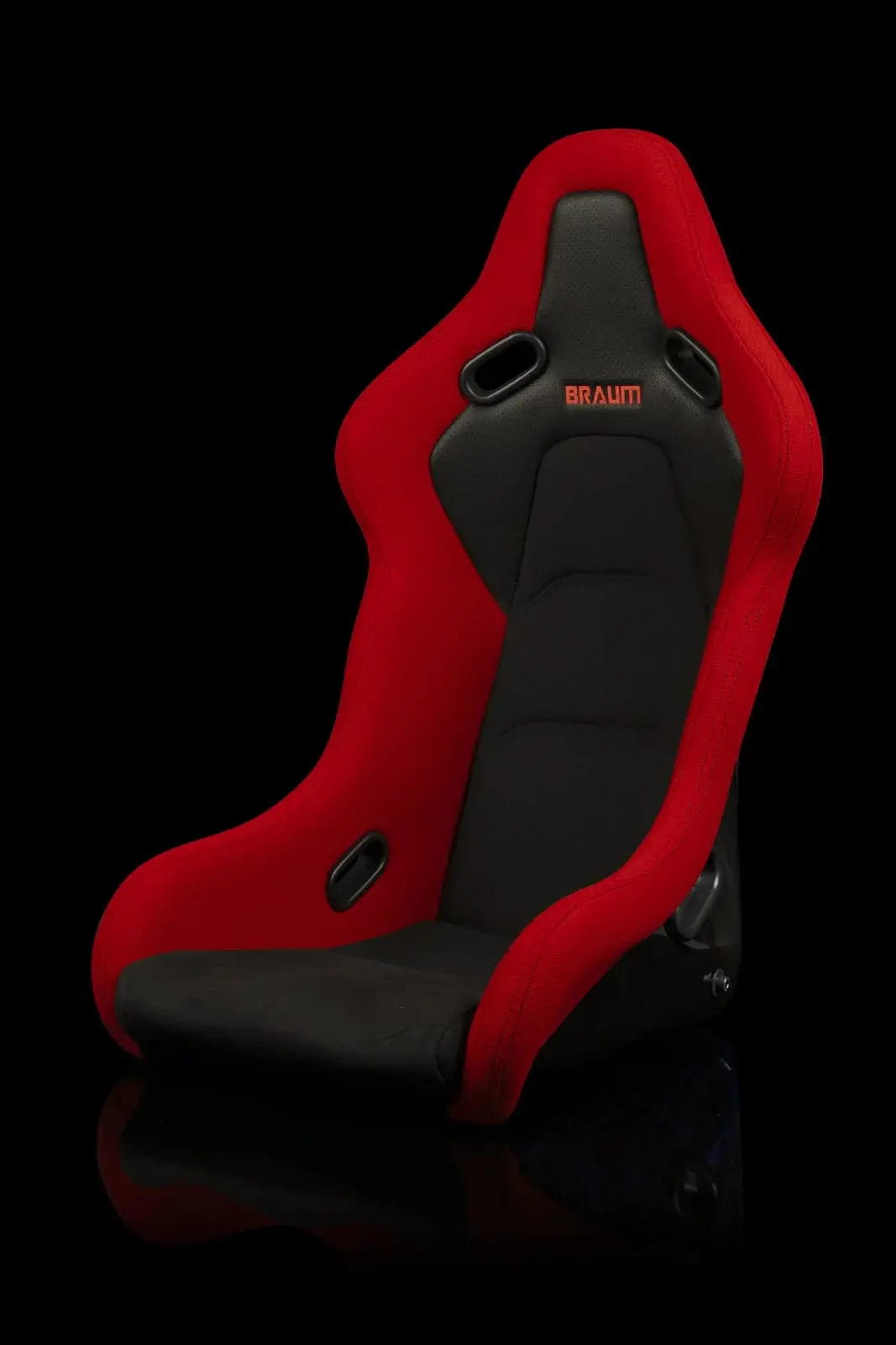 Falcon-S Composite Frp Bucket Seat - Red Jacquard Black Stitching 1