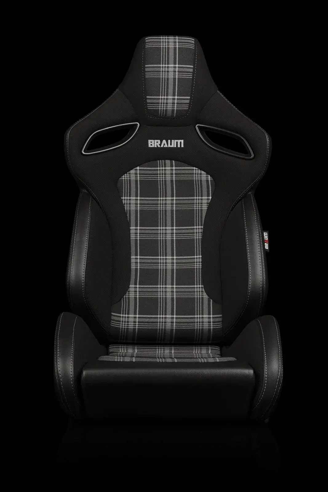 Orue S Series Sport Seats - Grey Plaid Fabric 2