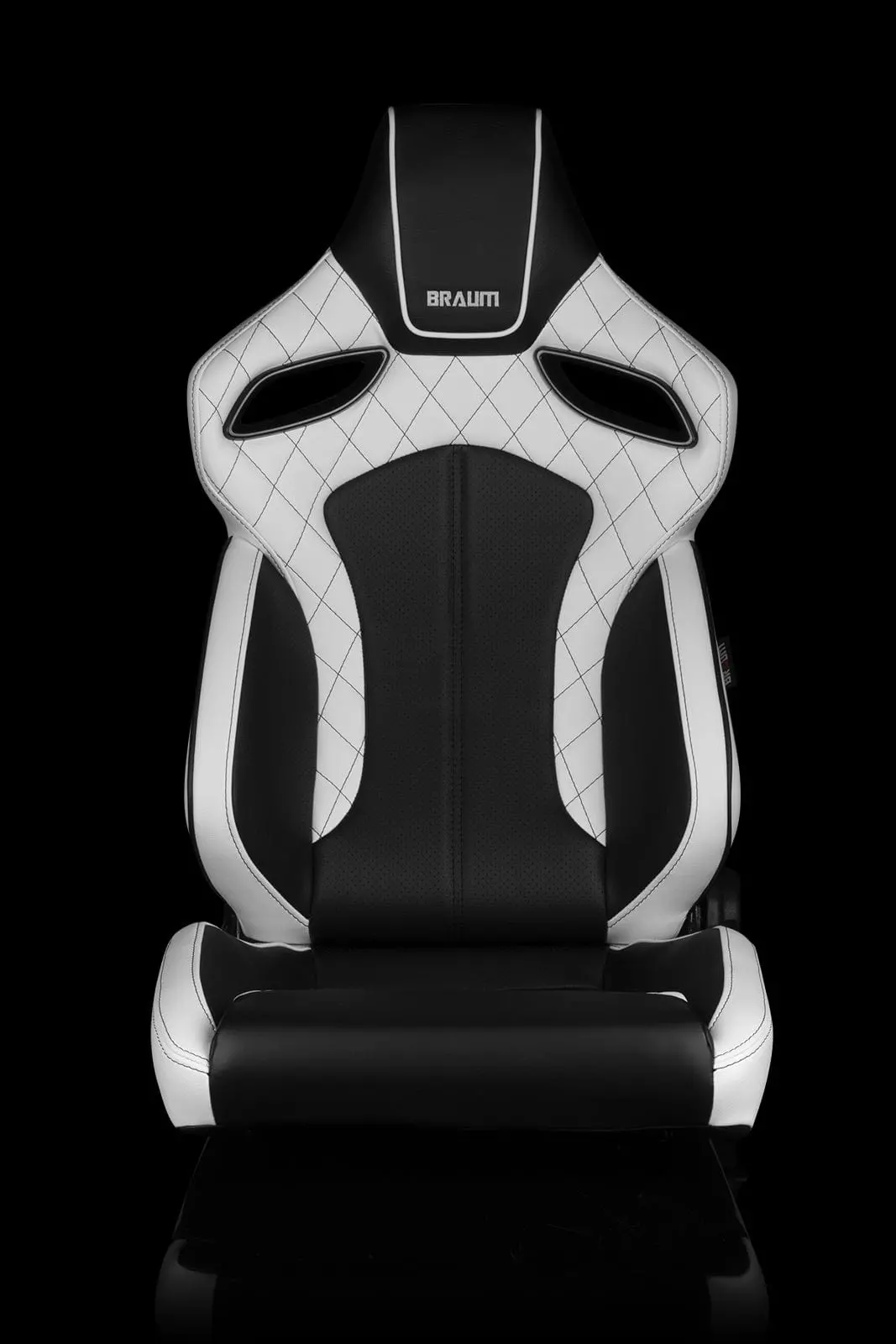 Orue Series Racing Seats (Diamond Ed. | White Leatherette) – Pair 2