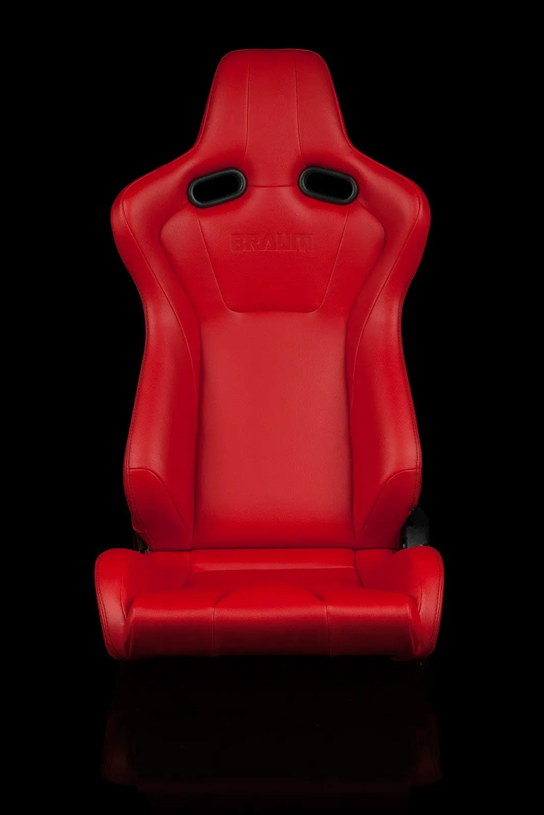 Venom Series Racing Seats (Red Leatherette) – Pair 1