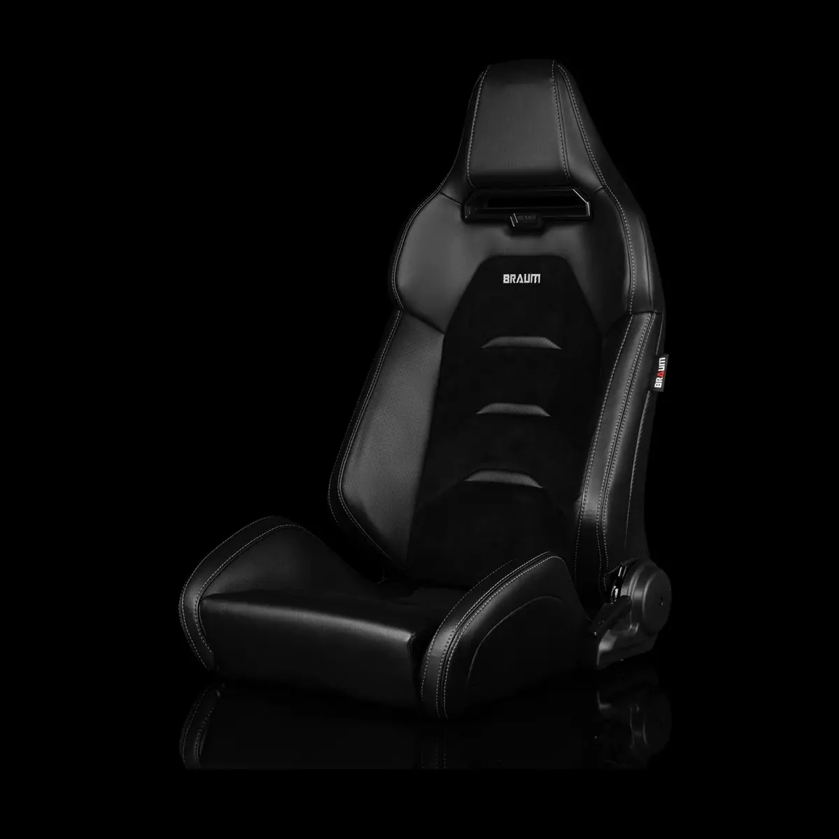 Viper X Series Sport Seats - Black / Suede Inserts 1