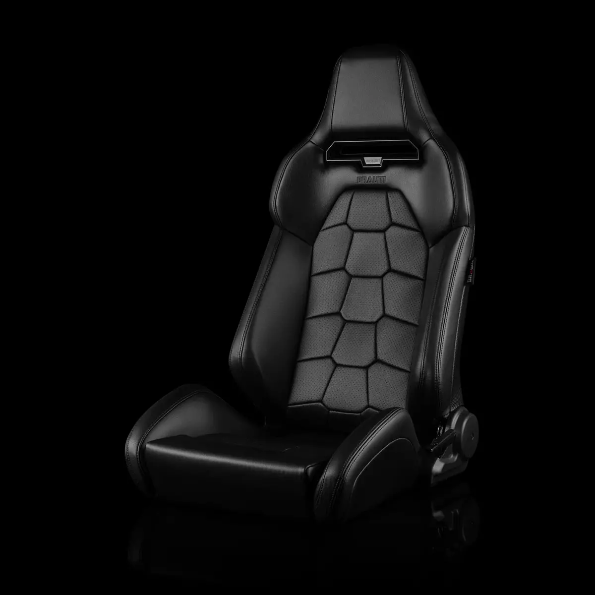 Viper X Series Sport Seats - Black Viper Skin 1