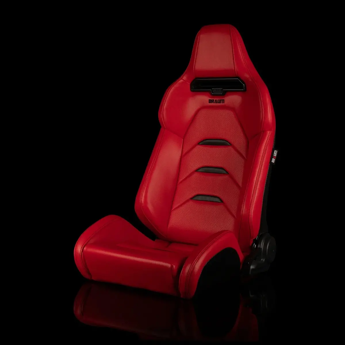 Viper X Series Sport Seats - Red / Black Trim 1