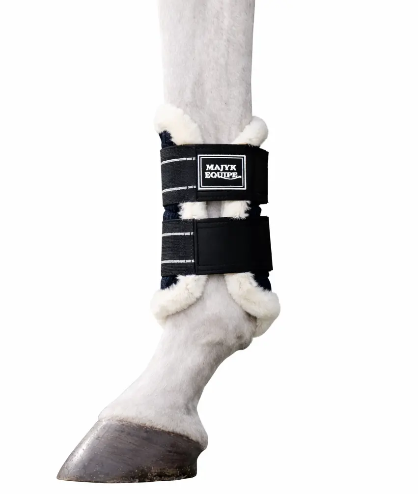 Aeroguard Brushing Boots With Soft Fleece Edge 1