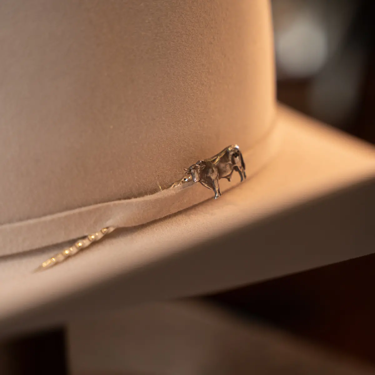 King Ranch X Clint Orms Bull Hat Pin 1