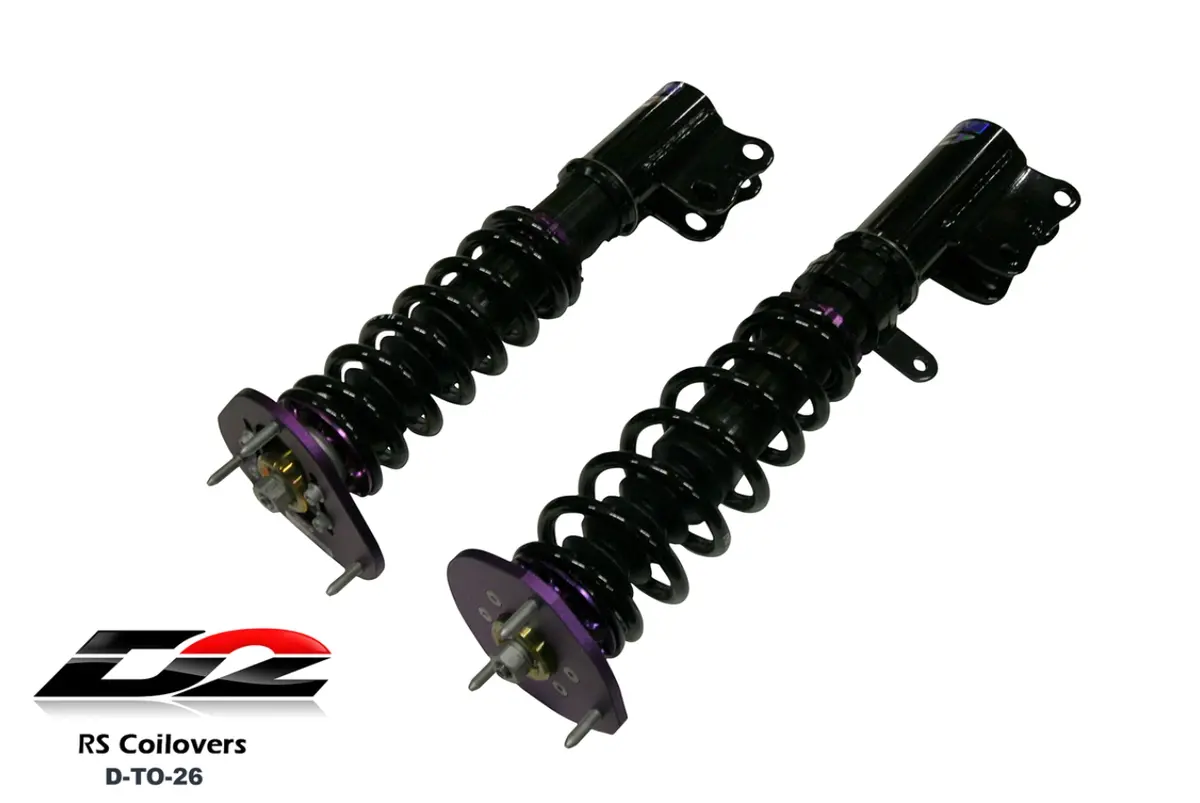 D2 Rs Coilovers D-To-26 88-02 Toyota Corolla / 89-02 Geo/Chevrolet Prizm 1
