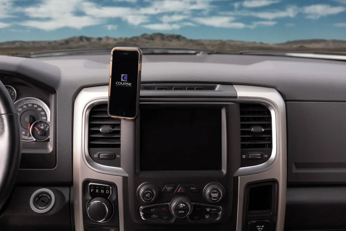 Direct Fit Phone Mount - Dodge Ram (Classic Body) - 1500/2500/3500/4500/5500 (2013-2018) 4