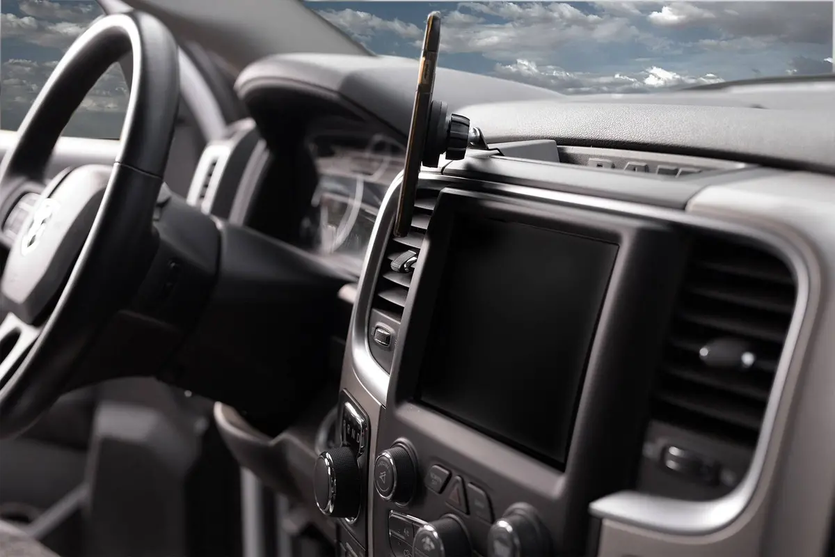Direct Fit Phone Mount - Dodge Ram (Classic Body) - 1500/2500/3500/4500/5500 (2013-2018) 5