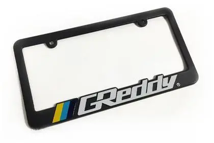Greddy License Plate Frame 1