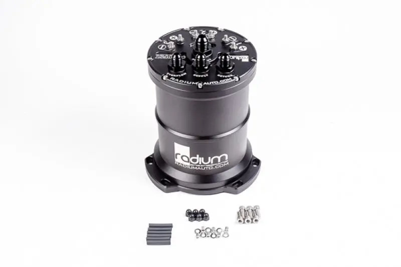 Radium Engineering Universal Multi-Pump Fuel Surge Tank W/O Pumps (Aem 50-1000/50-1200/Gss342) 1