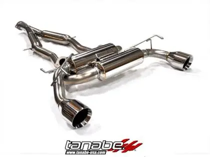 Tanabe Medallion Touring Dual Muffler Catback Exhaust '09-'15 370Z 1