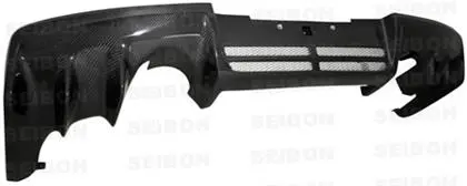 Seibon  Evo X Oem-Style Carbon Fiber Rear Diffuser (Special Order) 1