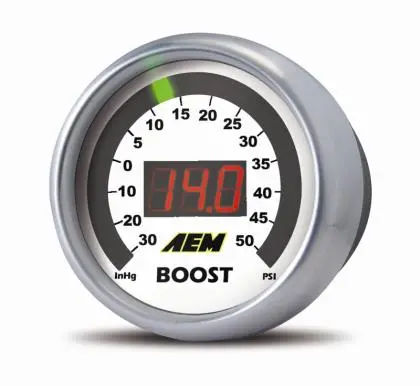 Aem 52Mm Boost Digital Gauge (-30-35Psi) 1
